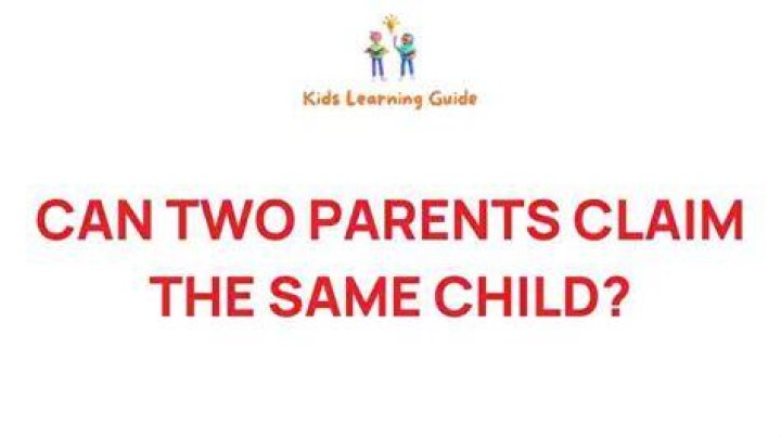 Can two people claim the same child for EIC?