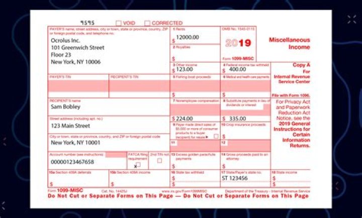 Do consignment stores Issue 1099s?