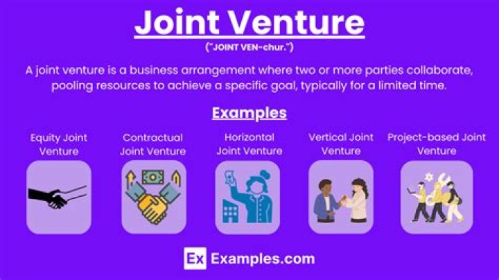 Do joint ventures mean 50 50?