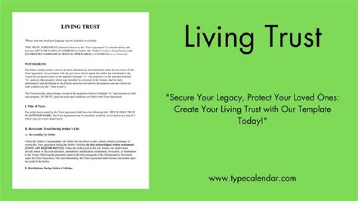 Do living trusts expire?