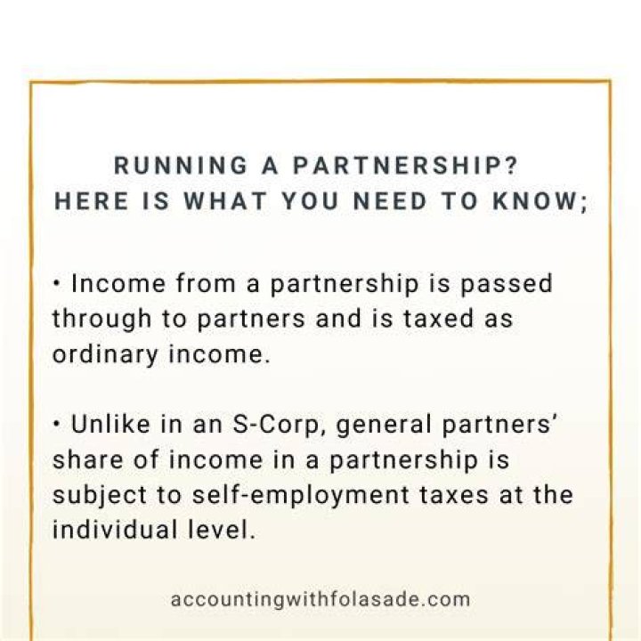 Do partnerships pay taxes on income?