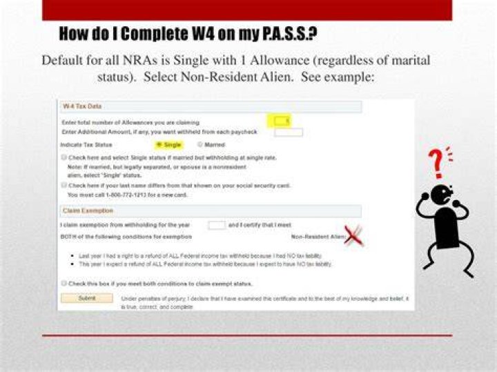 Do you need to include marital status on w4?