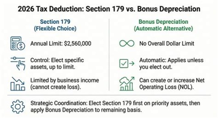Does bonus depreciation come before 179?