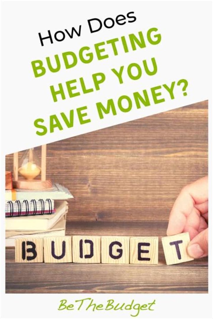 Does budgeting help save money?