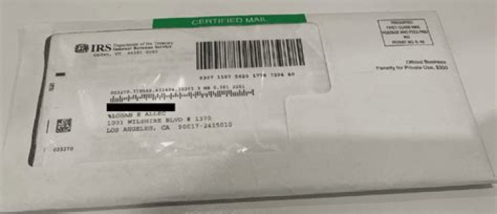 Does the IRS send you a bill?