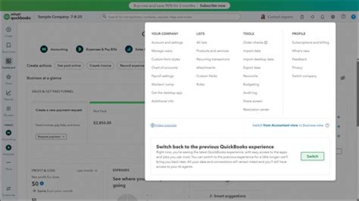 How do I cancel QuickBooks online?