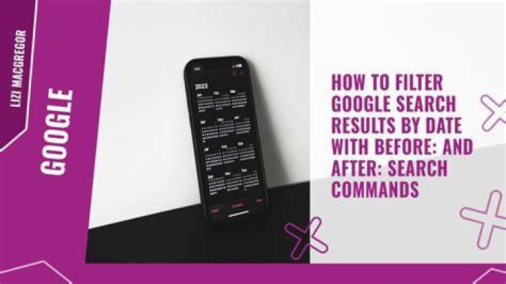 How do I filter Google search results by date?