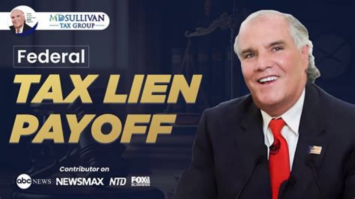 How do I get an IRS lien payoff?
