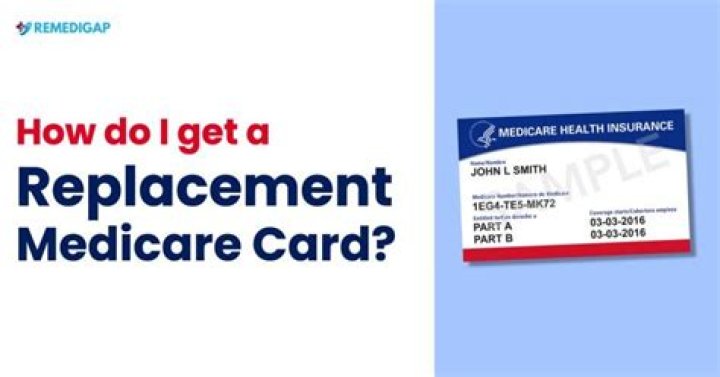 How do I get another Medicare card?