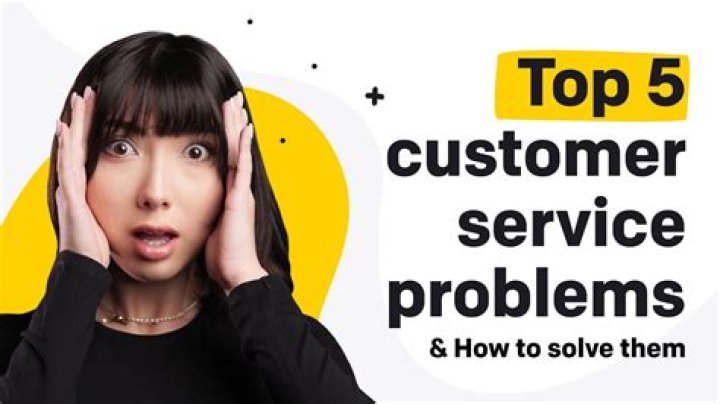 How do you address a customer service problem?