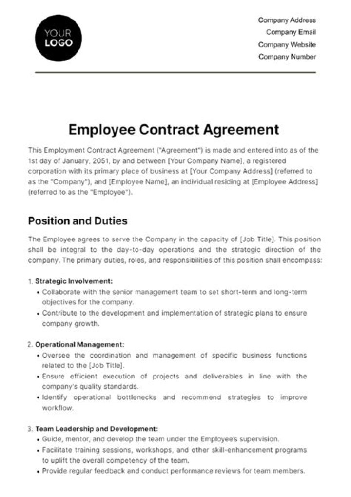 How do you handle a contract employee?