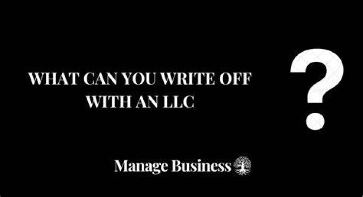 How much can you write off with an LLC?