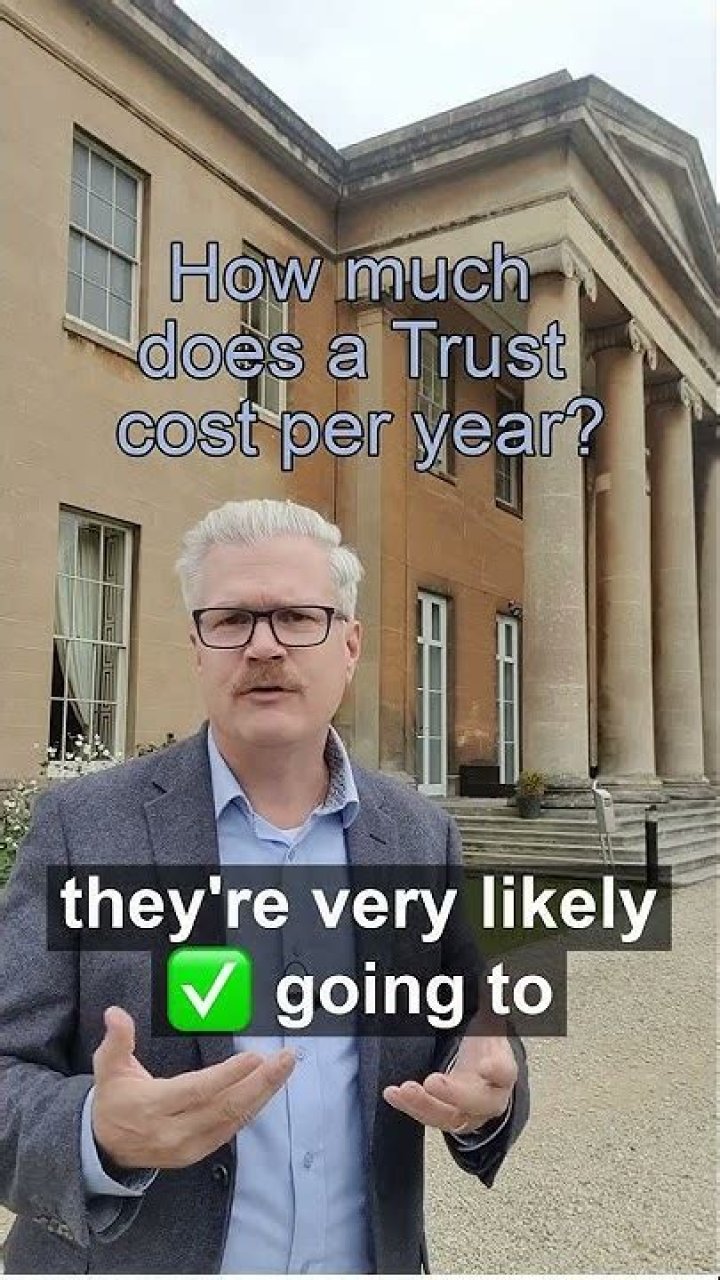 How much does a trust cost per year?