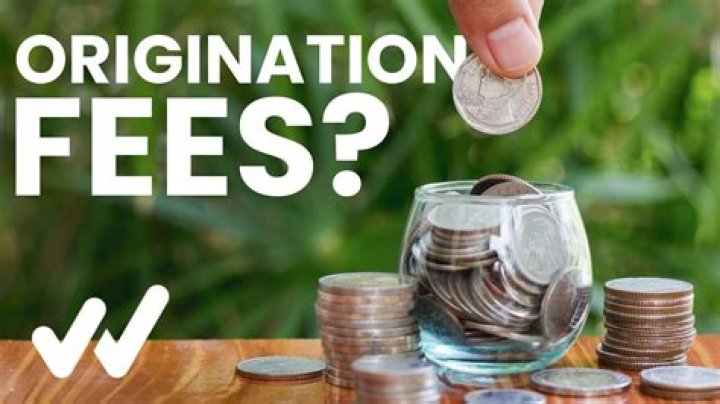 How much is a typical origination fee?