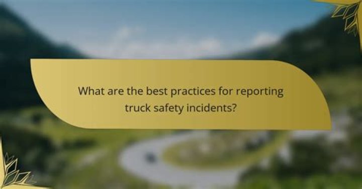 What are the best practices for reporting?