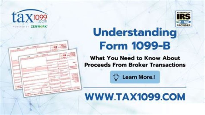What do you need to know about 1099-B forms?