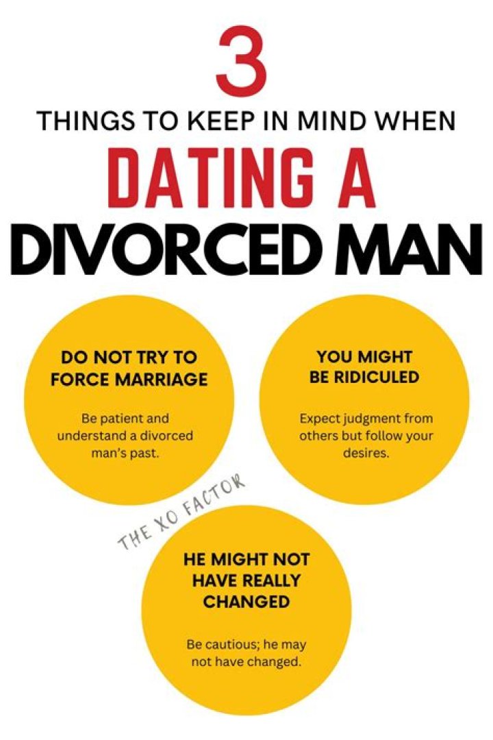 What does a divorced man want?
