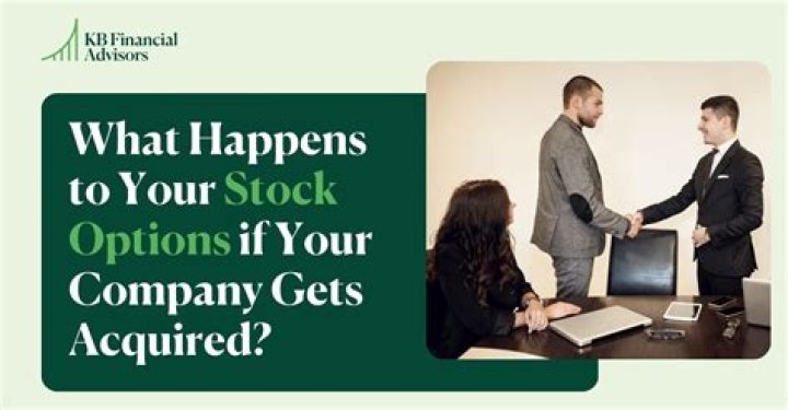 What happens to options when stock buyout?