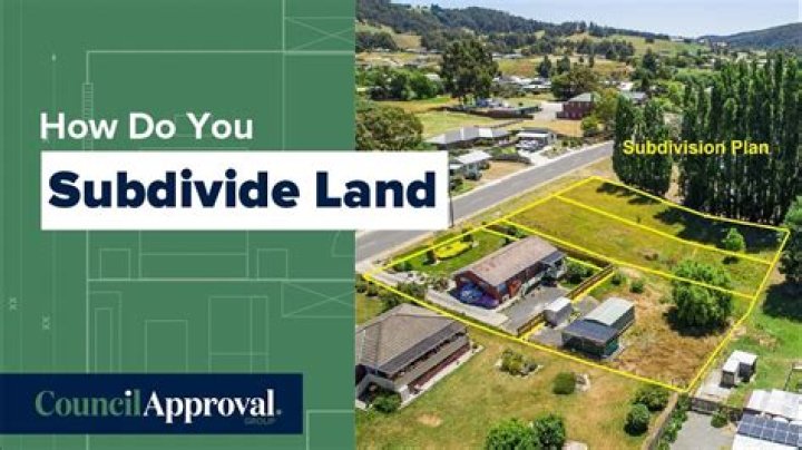 What is a subdivided parcel?
