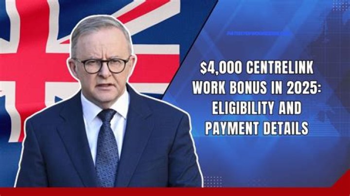 What is a Work Bonus with Centrelink?