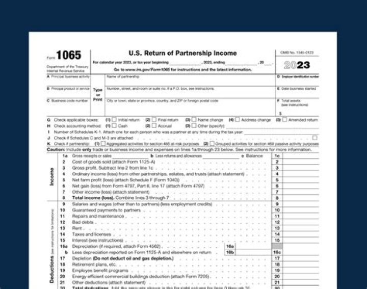 Where do I mail my 2017 form 1065?