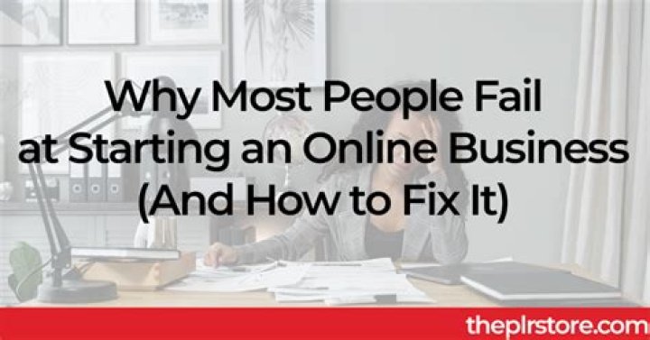 Why do most people never start a business?