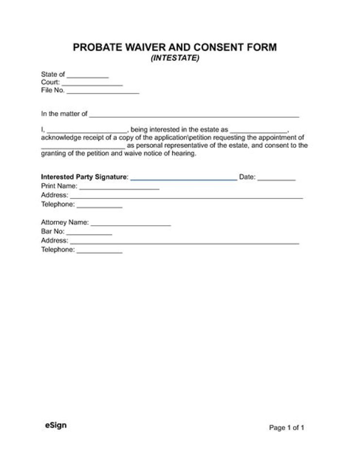 Will with probate order?